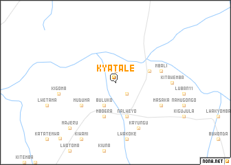 map of Kyatale