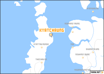 map of Kyatchaung