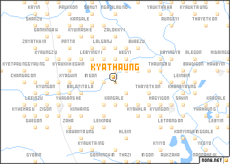 map of Kyathaung