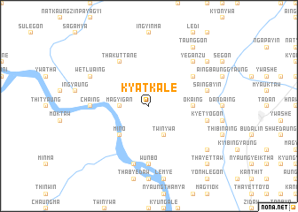 map of Kyatkale