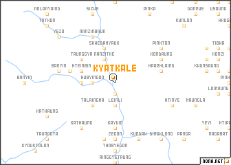 map of Kyatkale