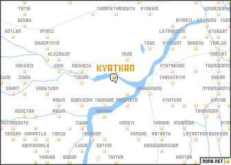 map of Kyatkan