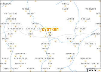 map of Kyatkon