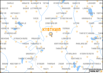 map of Kyatkwin