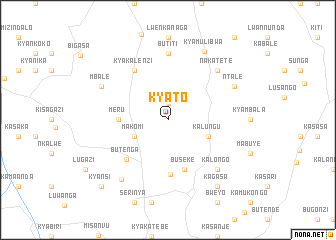 map of Kyato