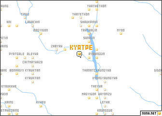 map of Kyatpè