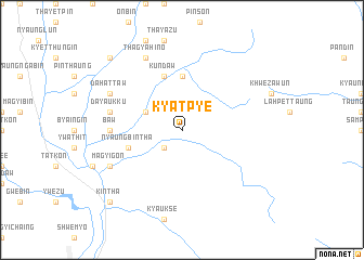 map of Kyatpye