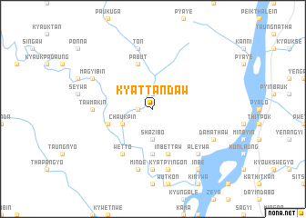 map of Kyattandaw