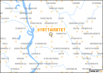map of Kyattwin Atet