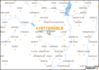 map of Kyattwinkala