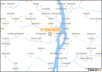 map of Kyaukaing