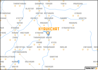 map of Kyaukchat