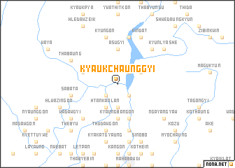 map of Kyaukchaunggyi