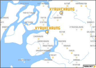 map of Kyaukchaung