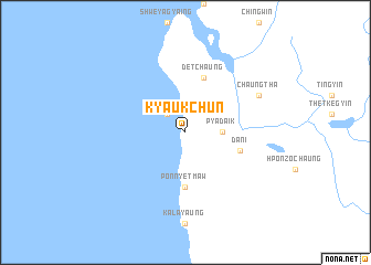 map of Kyaukchun