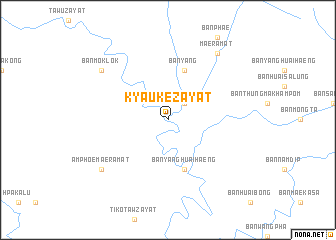 map of Kyauke Zayat