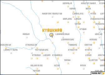 map of Kyaukhpa