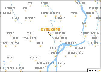 map of Kyaukhpa