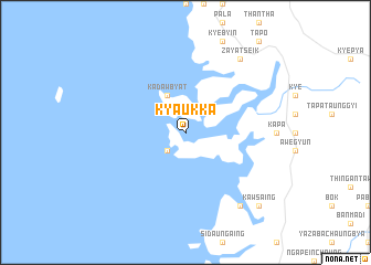 map of Kyaukka