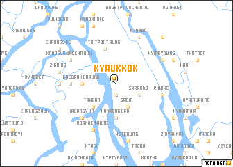 map of Kyaukkôk