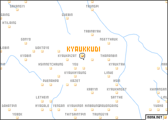 map of Kyaukkudi