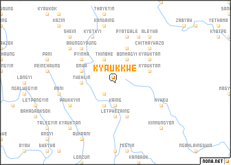 map of Kyaukkwè