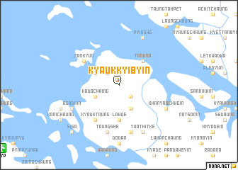 map of Kyaukkyibyin