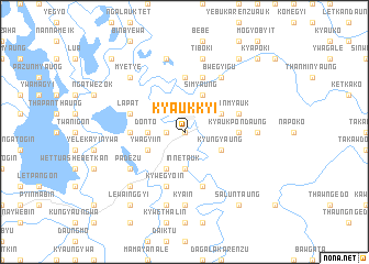 map of Kyaukkyi