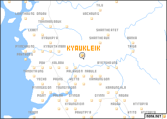 map of Kyaukleik