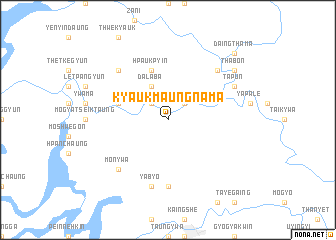 map of Kyaukmaungnama