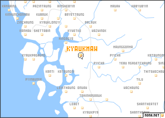 map of Kyaukmaw