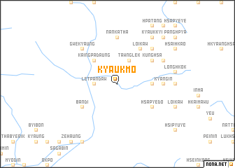 map of Kyaukmo