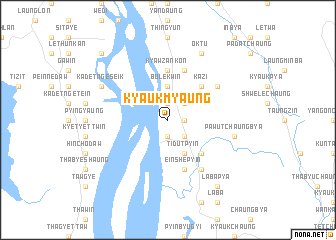 map of Kyaukmyaung