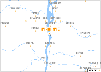 map of Kyaukmye