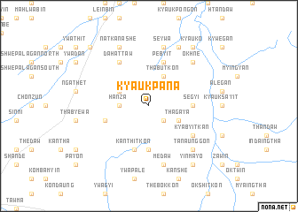 map of Kyaukpana