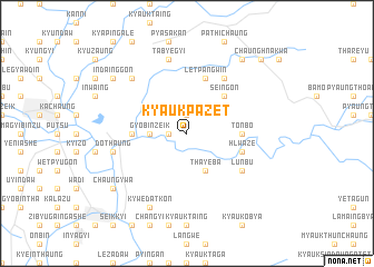 map of Kyaukpazet