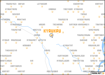 map of Kyaukpu