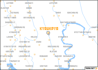 map of Kyaukpya