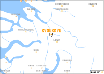 map of Kyaukpyu