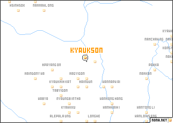 map of Kyaukson