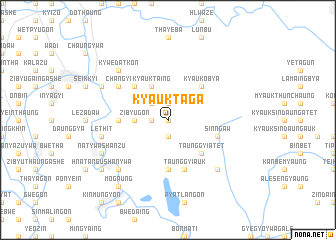 map of Kyauktaga