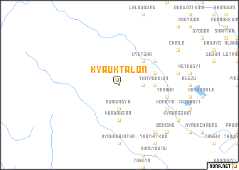 map of Kyauktalôn