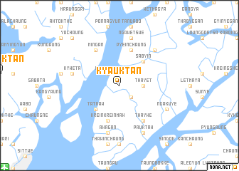 map of Kyauktan