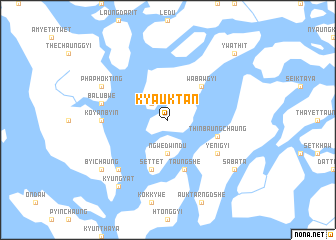 map of Kyauktan