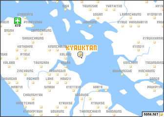 map of Kyauktan