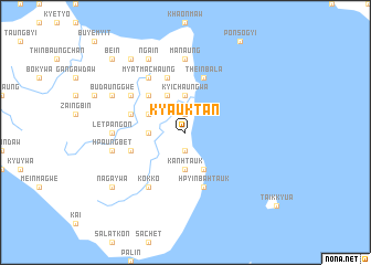 map of Kyauktan