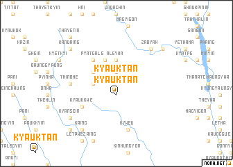 map of Kyauktan