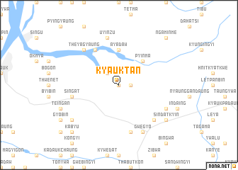 map of Kyauktan