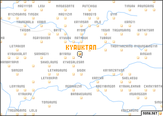 map of Kyauktan