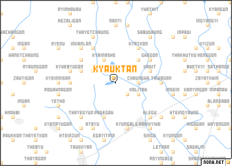 map of Kyauktan